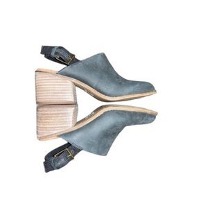 TOMS Blue Desert Leila Slingback Shoes